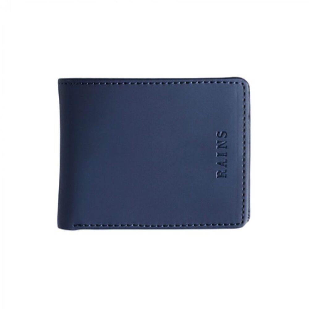 Rains Water Resistant Wallet in Blue